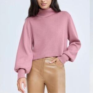 Aritzia Wilfred Rebecca Sweater - Dusty Rose / Pink